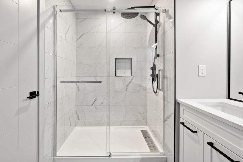 Minimalist Shower Enclosure